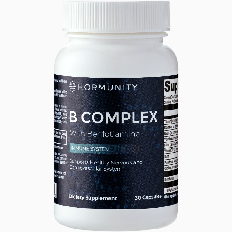 B Complex with Benfotiamine supplement