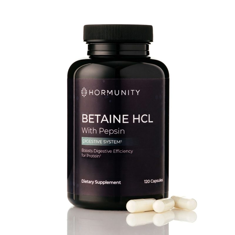 Betaine HCL with Pepsin front of pack