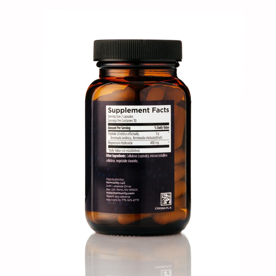 Daily Motility Cleanse Supplement Facts label