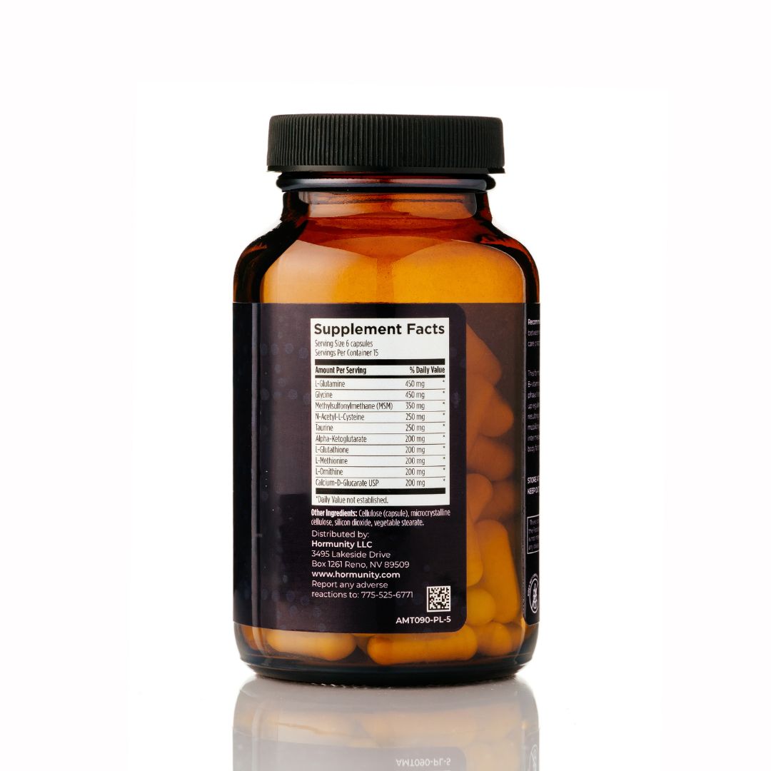 Detox II Phase Support Safe Elimination Supplement Facts label