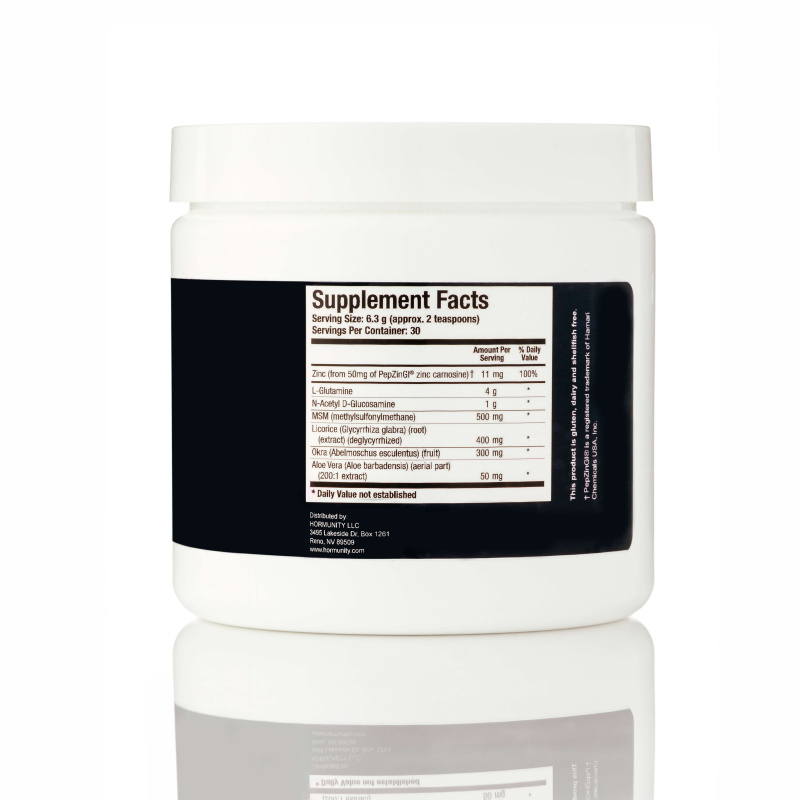 GI-Integral Support Supplement Facts label