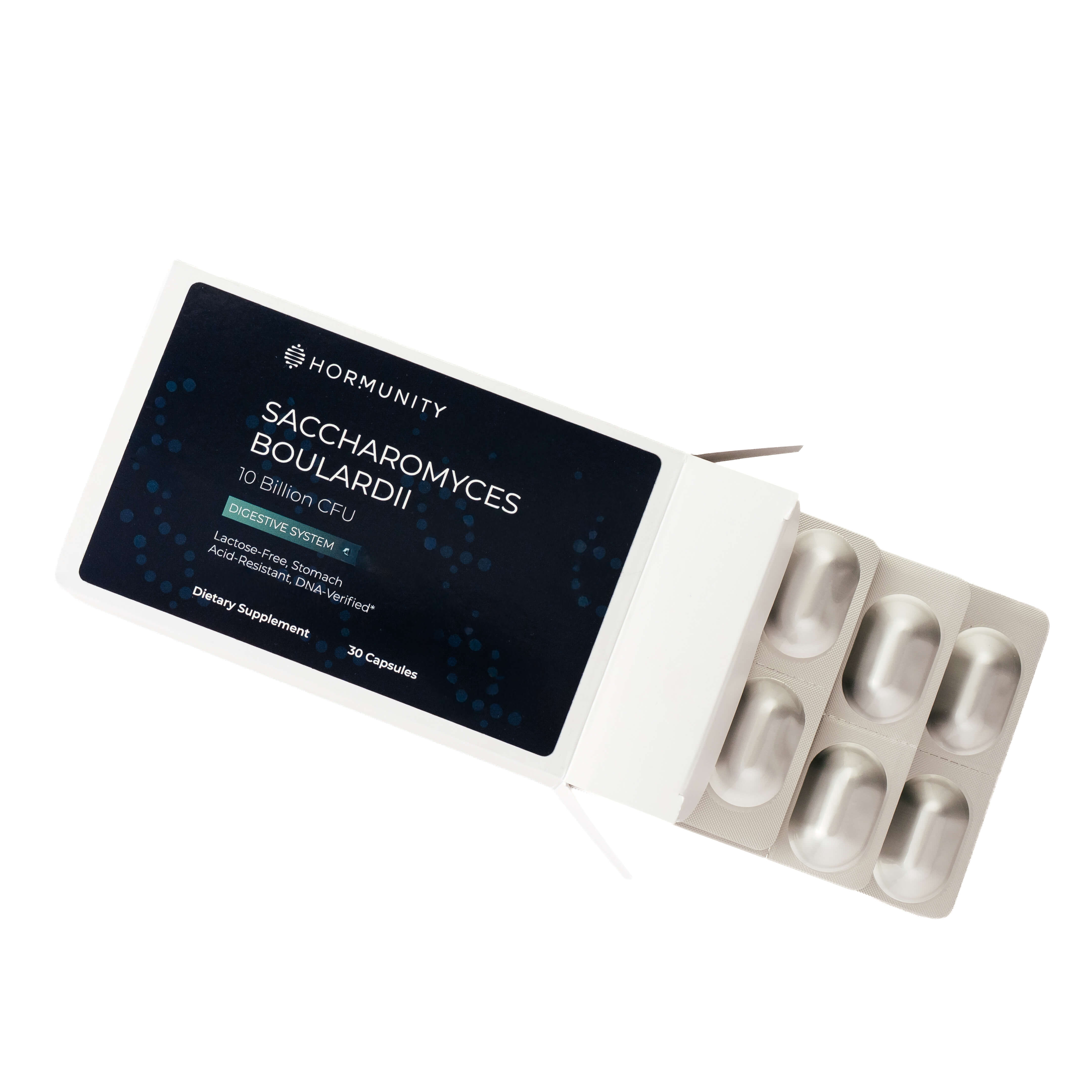 Saccharomyces Boulardii 10 Billion CFU pack, additional view